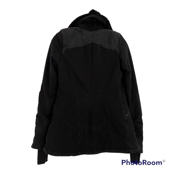 Lululemon Sherpa Lined Black Rare Jackets: Size 4 - Picture 7 of 15